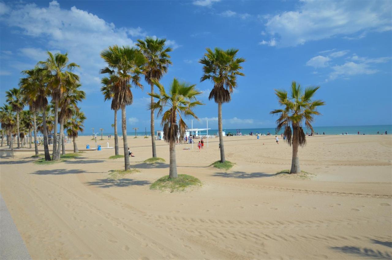 Apartamento Sabor Del Mar Solo Familias Playa de Gandia Buitenkant foto